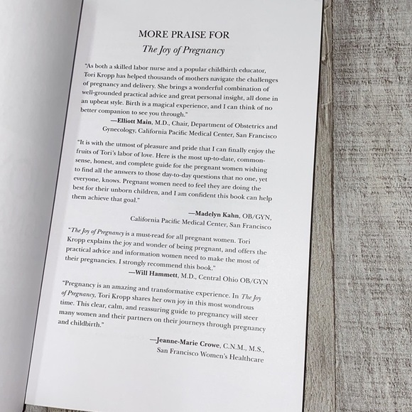 The Joy of Pregnancy guide book by Tori Kropp R.N. - Picture 3 of 12